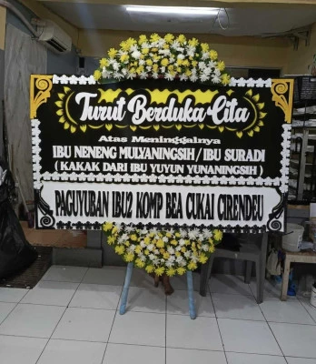 Papan Bunga di Sukahaji Ciasem